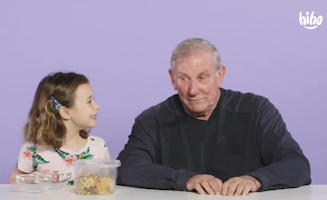 Kids Share Their Favorite Snacks With Their Grandparents