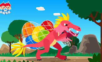 Colorful Dinosaur Eggs