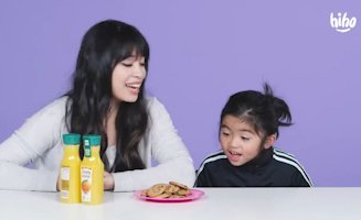 Kids Try Their Moms Pregnancy Cravings