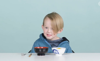 Japanese Food - American Kids Try Food From Around The World 14