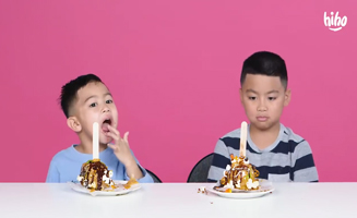 Kids Try Candy Apples