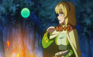 In the Land of Leadale S01E06 The Rock Golem, the Chief, a Skeleton, and a Fairy