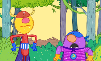 Captain Monsterica And The Purple Protecto S01E01 Baby Dinosaur Rescue