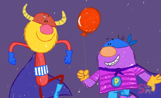 Captain Monsterica And The Purple Protecto S01E09 Space Chase