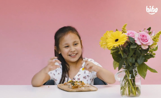 Kids Try Edible Flowers