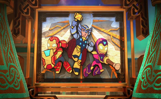 Iron Man and His Awesome Friends S01E28 Thor and the Legends of Asgard - The Iron Friends and the Hot Air Balloons