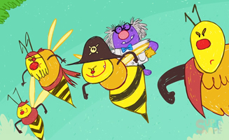 Captain Monsterica And The Purple Protecto S01E07 Honey I Shrunk The Heroes