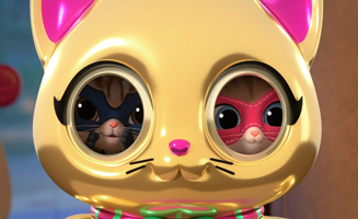SuperKitties S03E15 Copter Caper - Sneaky Statue