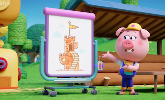 Piggy Builders S01E52 Bunny Builders School