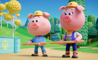 Piggy Builders S01E40 Bunny Wheel