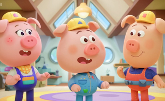 Piggy Builders S01E41 Bunny Babysitting
