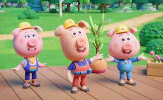 Piggy Builders S01E03 Egg Race