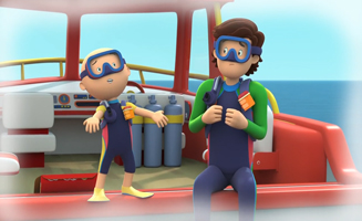 Caillou S01E21 Caillous in Deep Water - Chalk-A-Block