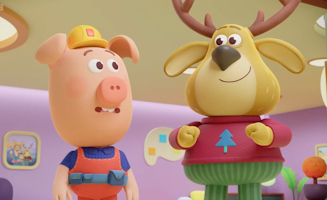 Piggy Builders S01E02 Book Case Chaos