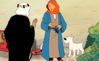 The Adventures Of Tintin S02E11 Land of Black Gold Part 2