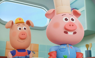 Piggy Builders S01E01 Pie Party