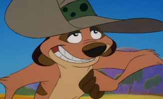 Timon and Pumbaa S01E09A Back Out in the Outback