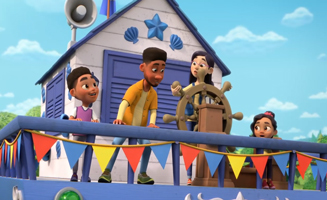 Rubble and Crew S04E11 The Crew Builds a Houseboat - The Crew Builds a Spa