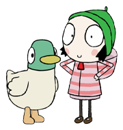 Sarah and Duck