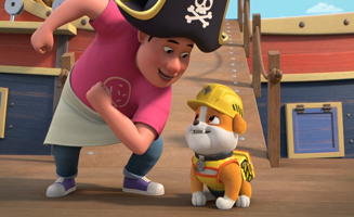 Rubble and Crew S04E04 The Crew Builds a Pirate Ship Cafe - The Crew Builds a Sierra Sparkle Experience