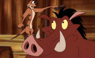 Timon and Pumbaa S02E21B Amusement Bark