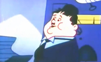 A Laurel and Hardy Cartoon S01E05 Missile Hassle