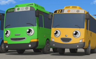 Tayo The Little Bus S06E12 New Friends at the Airport