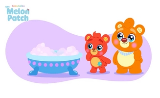 The Melon Patch Part1 12 - Bath Time With Ms Appleberry And Jj