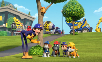 Rubble And Crew S03E10 The Crew Builds a Giant Turtle House