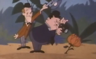 A Laurel and Hardy Cartoon S01E35 Camera Bugged