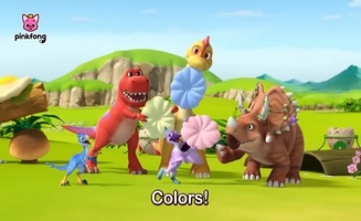 Pinkfong-Little Dino School Part1 09 - Learn Colors With Dinosaurs