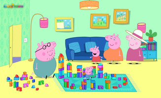 Peppa Pig S09E05 Patchwork Quilt