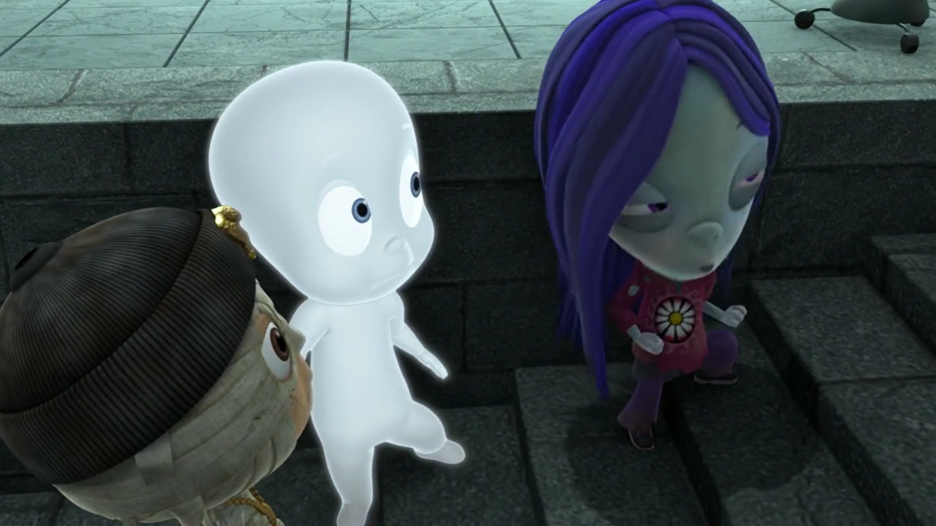 Casper's Scare School - S02E17 Substitute Gargoyle-Ship in a Bottle