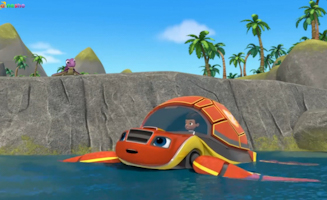 Blaze And The Monster Machines S09E09 Sea Turtle Submarine