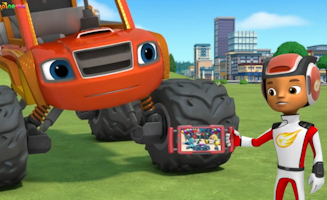 Blaze And The Monster Machines S09E06 Ice Cream Team