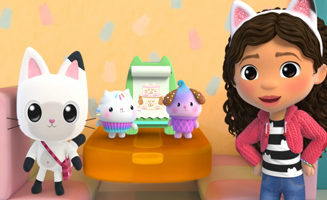Gabbys Dollhouse S14E02 Cakey and CreamPups Playdate
