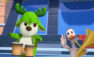 Deer Squad S04E10 Musical Mayhem - Dinobadbot