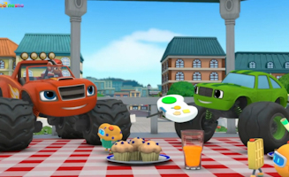 Blaze And The Monster Machines S09E12 Breakfast Bots