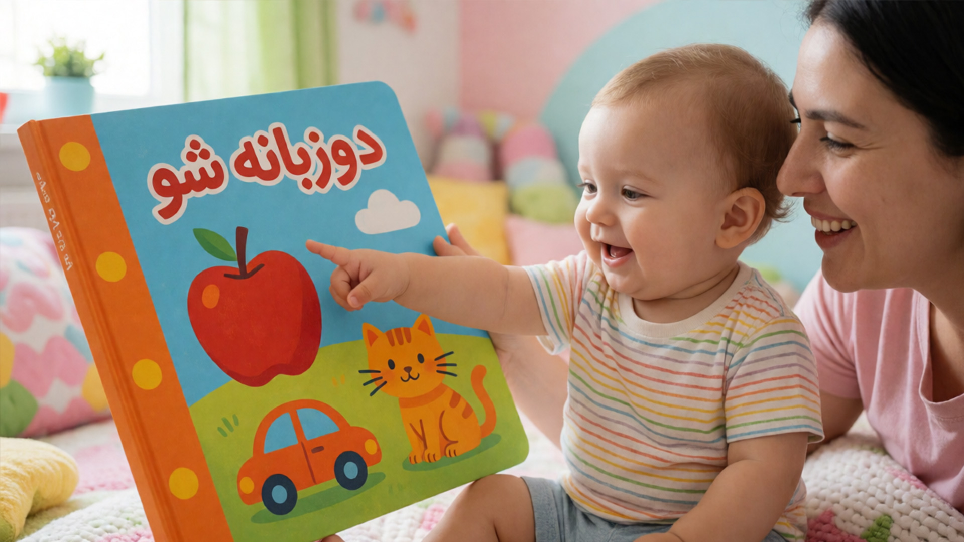 ۷ نکته‌ی سریع برای تشویق کودک نوپا به حرف زدن 