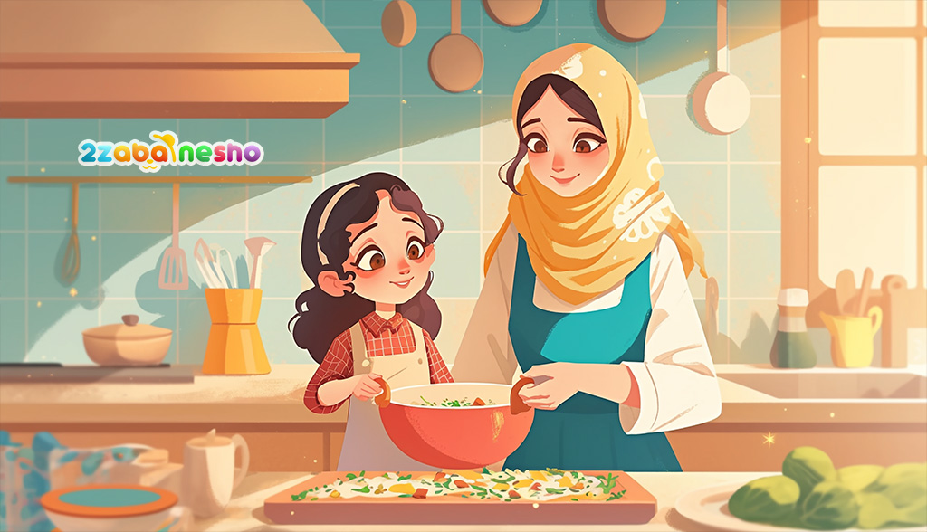 آموزش زبان با آشپزی