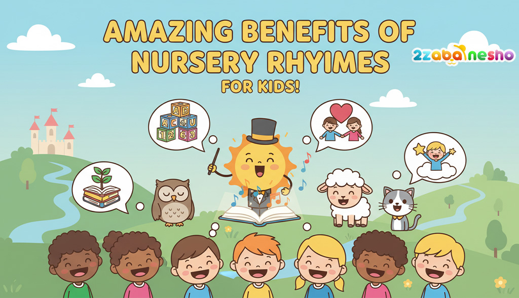 ۷ مزایای شگفت‌انگیز شعرهای کودکانه