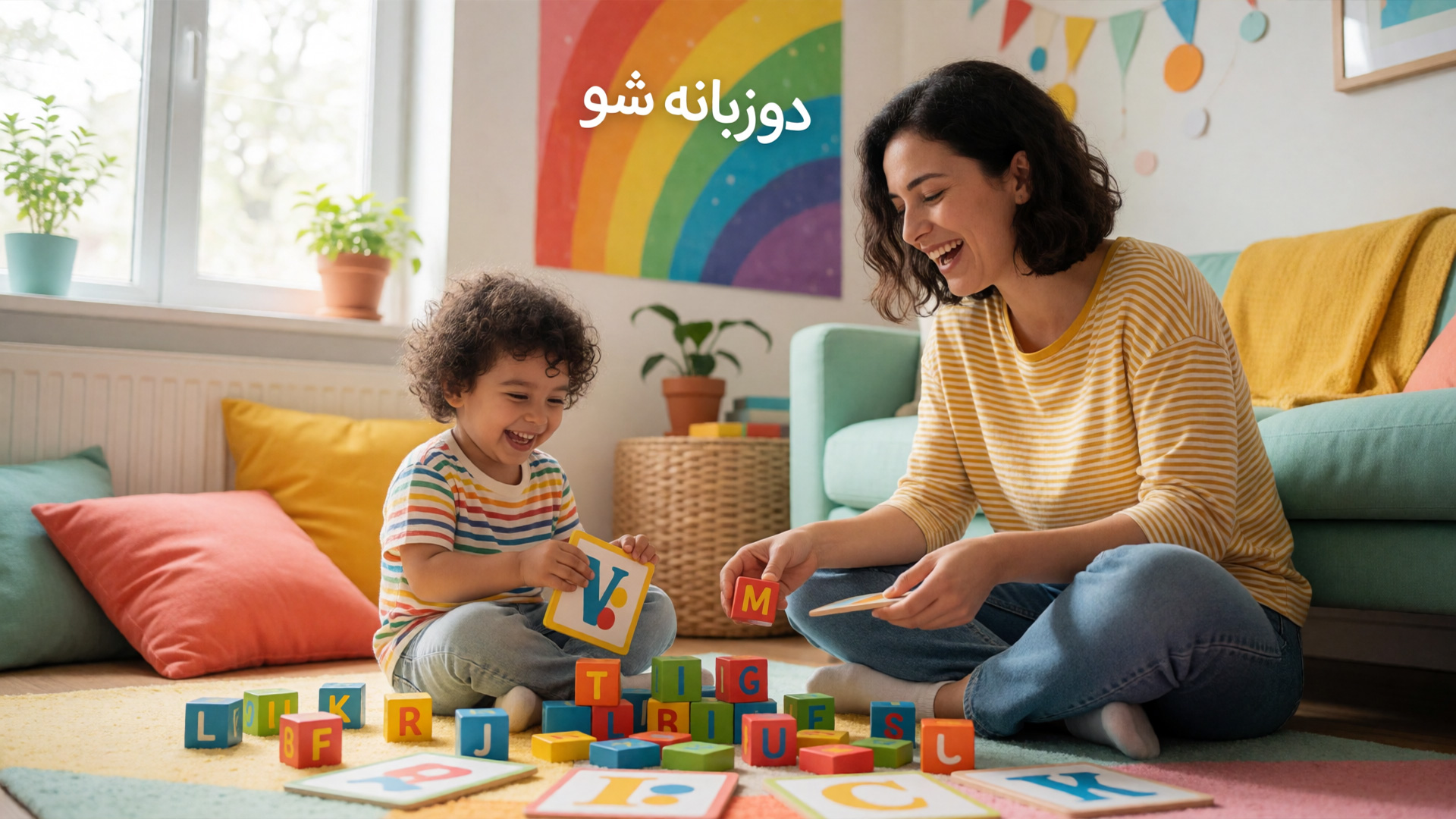 چطور یادگیری زبان رو برای کودکان لذت‌بخش کنیم