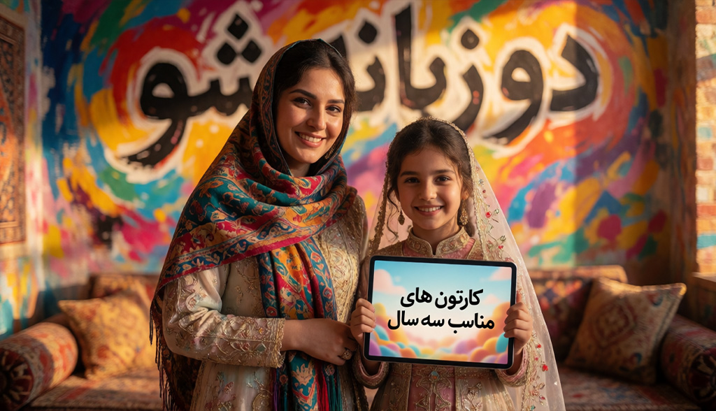 بهترین کارتون‌های آموزش زبان انگلیسی برای کودکان ۳ ساله