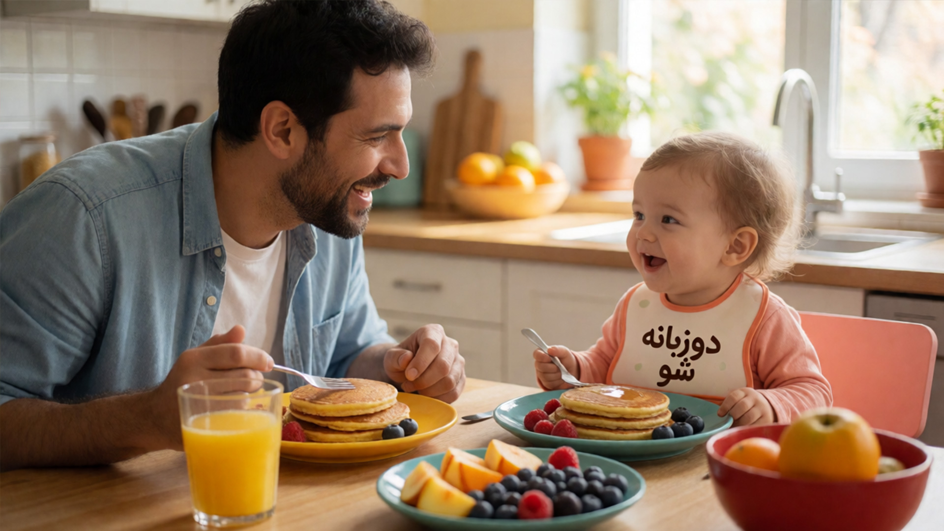 پرورش کودک دوزبانه