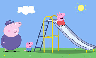Peppa Pig S03E22 Grandpa at the Playground