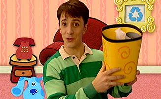 Blues Clues S02E07 What Does Blue Want To Make Out Of Recycled Things