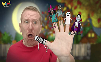 Halloween Finger Family Songs with Hide and Seek