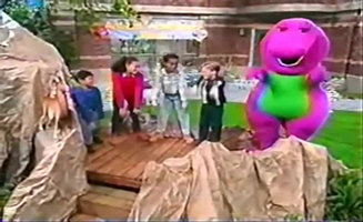 Barney and Friends S04E12 Going On A Bear Hunt