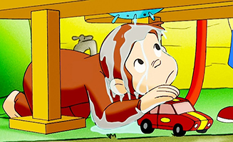 Curious George S06E05b George And Allies Automated Car Wash