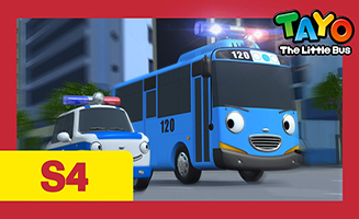 Tayo the Little Bus S04E08 Tayo Becomes a Police Officer